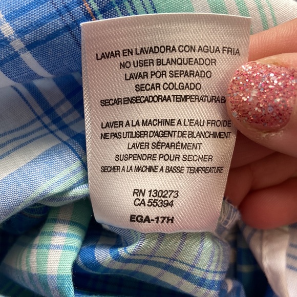 Wrangler Pearl Snap Button Down Long Sleeve Shirt Size L - Picture 7 of 8